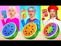 Me vs grandma cooking challenge  cake decorating challenge extreme ideas by mega game