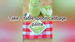 Cabbage face pack for wrinkles and Anti-aging skin || Geetha's beauty care and vlogs