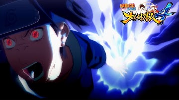Naruto Ultimate Ninja Storm 4 - kid sasuke complate moveset with command list