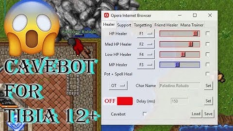 [PT-BR / ENGLISH] TibiaCopilot - Cavebot for Tibia 12+ Update