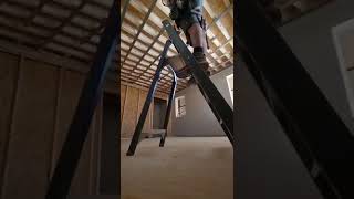 framing the ceiling.