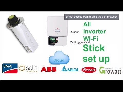how to set up wifi stick in Solis inverter | Solis Data Logger Setup
