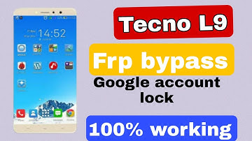Tecno L9 FRP bypass | how to remove google account verification lock 100% working new method