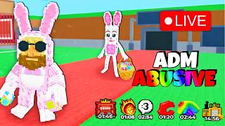EVENTO DE ADMIN ABUSE PASCOA DE TACOS ROUBE UM BRAINROT AO VIVO #roblox #brainrot