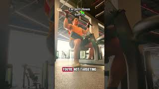Lat Pulldown Tutorial #pulldowns  #fitness #motivation #fypシ  #gymshark #backworkout