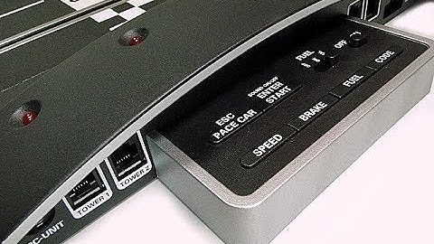 How to set up your Carrera Digital Control Unit