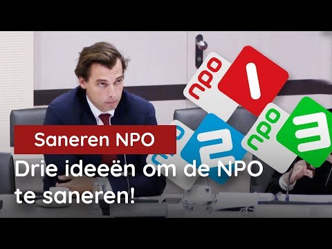 Thierry Baudet pitcht drie ideeën voor de publieke omroep