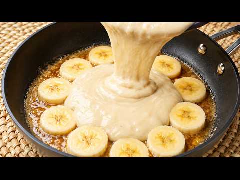 2 Ripe Bananas + 1 Egg! So Easy, I Make It Almost Every Week!