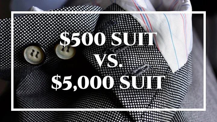 Difference Between Cheap $500 Custom Suit & $5,000 Tailor-Made Bespoke  Suits - DayDayNews