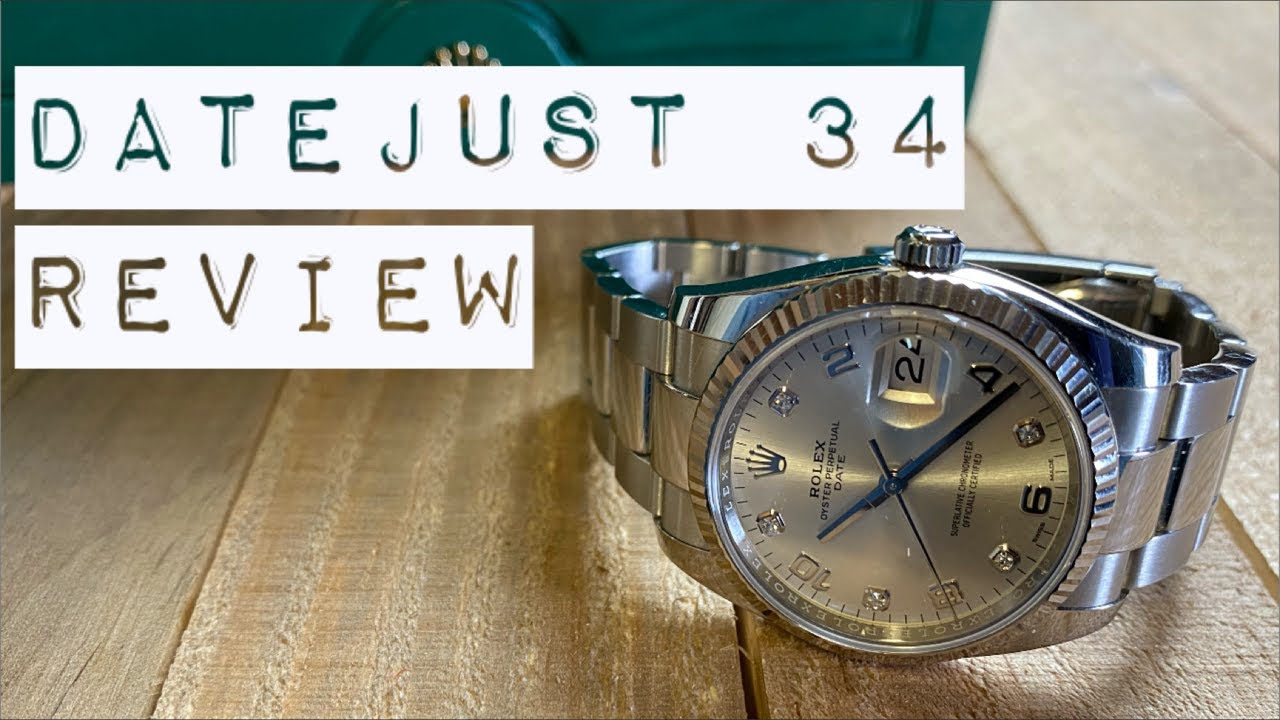 rolex date 34 review