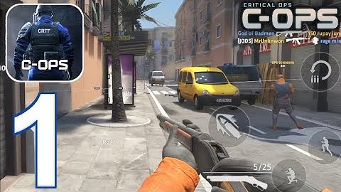 Shooting Game Critical Ops Multiplayer FPS Gameplay Android iOS  Walkthrough 