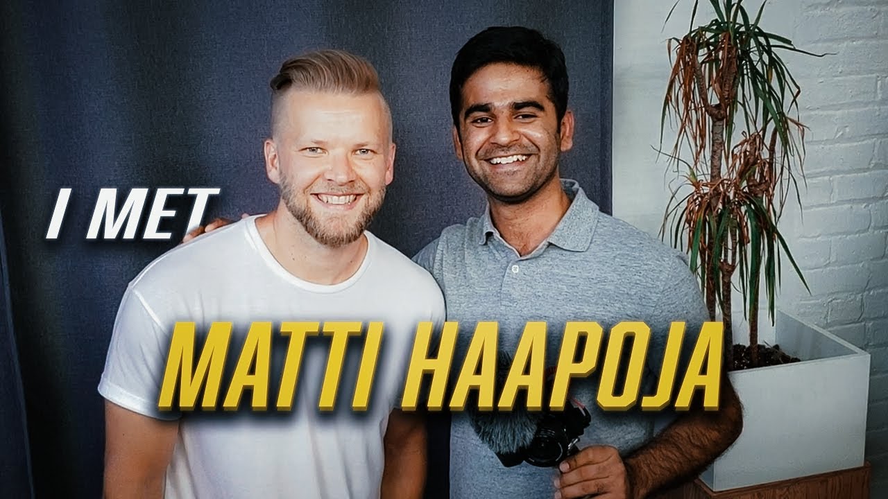 ⁣Indian Youtuber meets Matti Haapoja ! | Matti Haapoja vlog Hindi