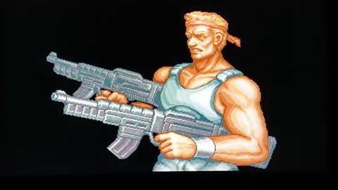 Contra 3: The Alien Wars (Hard mode) Stage 1