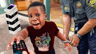 niño pillado ROBANDO iPhone 15.. (GRAN ERROR)