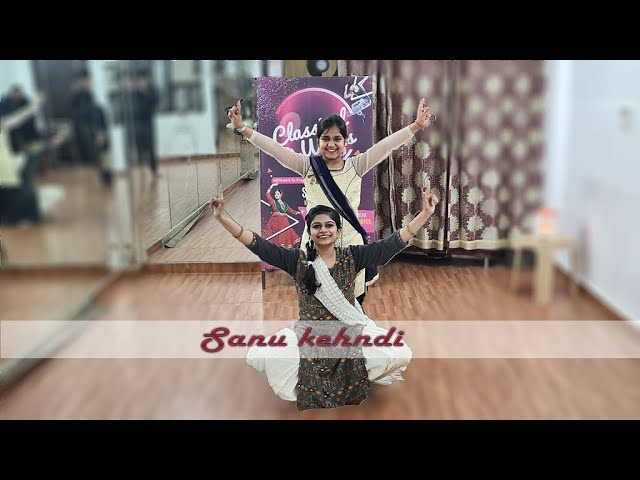 Bhangra dance cover | Sanu Kehndi | Teacher and student performance | By Classical Wings