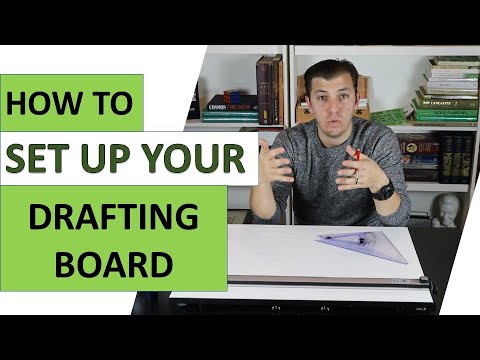 How To Set Up Your Drafting Board