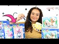 How to paint cute puppies with creart  ambi c toys unboxed  toy unboxing