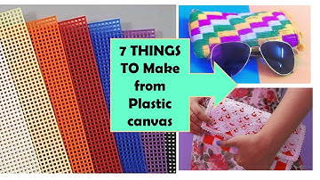 7 Plastic canvas thing to make ideas for beginners #plasticcanvas @DIYPROCESSBYHEMA