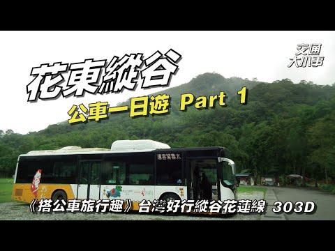 花東縱谷公車一日遊 Part 2！前往鯉魚潭、光復糖廠、雲山水｜欣賞中央山脈美景｜《搭公車旅行趣 花蓮縣公車303B 台灣好行縱谷花蓮線》