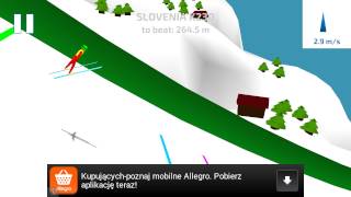 Ski Jump Android - my best jump. How to jump screenshot 2