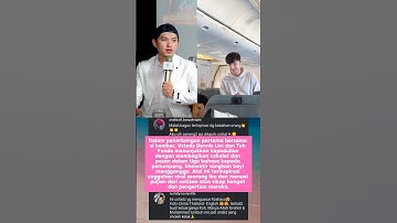Ustaz Dennis Lim dan Yunda Faisyah Bagikan Coklat Dan Pesan Di Pesawat #fyp #viral #artis
