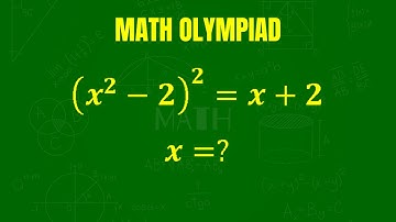 A Very Nice Math Olympiad Problem | Solve For The Value of x | Algeria