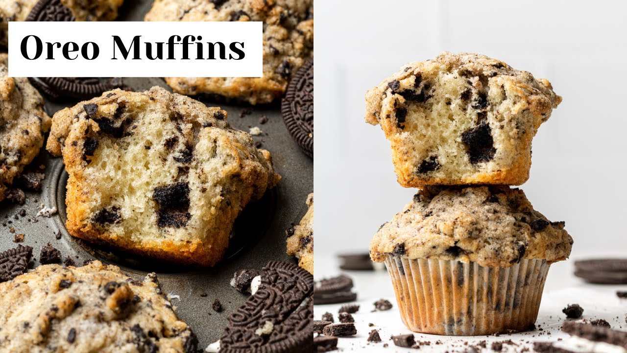 Easy Oreo Muffins - YouTube Easy Oreo Muffins - YouTube