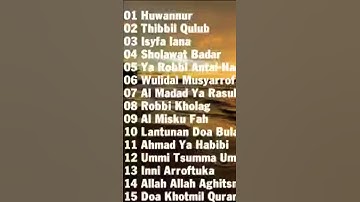 Thumbnail of LAGU SHALAWAT TERPOPULER 2022 // LAGU SHALAWAT NABI PENENANG HATI DAN JIWA