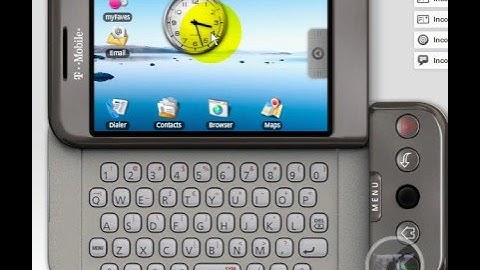 T-Mobile G1 emulator