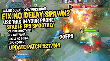 Wajib coba!! cara smooth bermain mobile legends di hp kentang auto Lancar!!