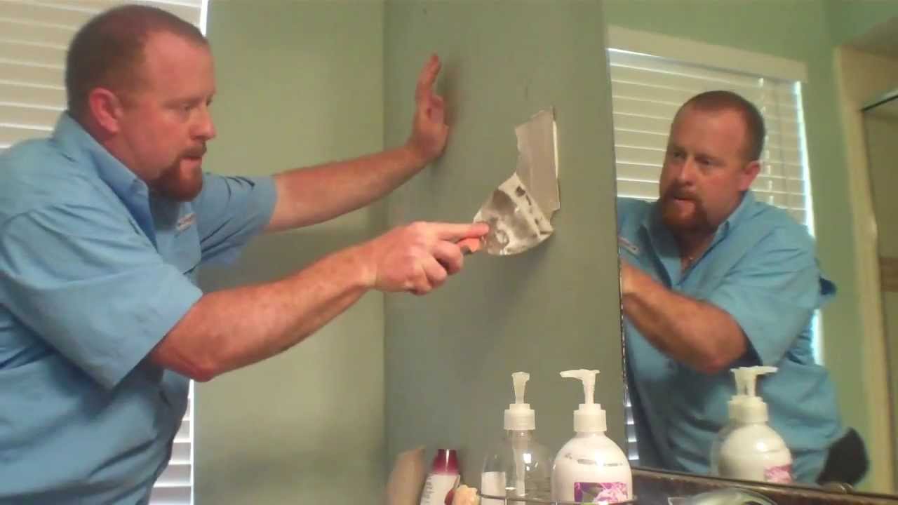 Drywall Repairs made super easy - YouTube
