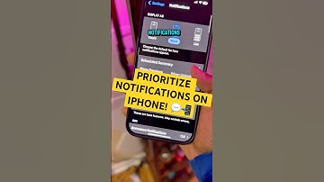 How to PRIORITIZE notifications on iPhone in  iOS 18.4! 💬📲 #iphone #apple #ios