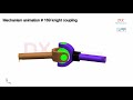 mechanism animation # 169 knight coupling