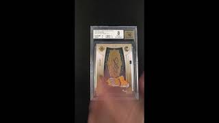 2007 Ultimate Collection Gold Kevin Durant Rookie Auto 50 Bgs 8 Nm-Mt