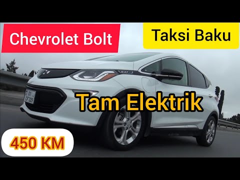 Chevrolet BOLT elektromobili | İncələmə | 450 km yol qət etmə imkanı