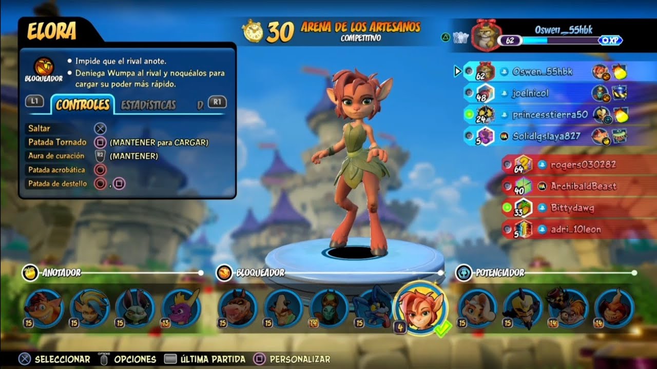 Elora llega a Team Rumble y Artesanos Gameplays | Crash Team Rumble ...