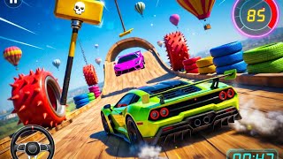 GT Car Stunt Racing Simulator 3D - Mega Ramp Impossible Sport Car Race - Android GamePlay #2 screenshot 4