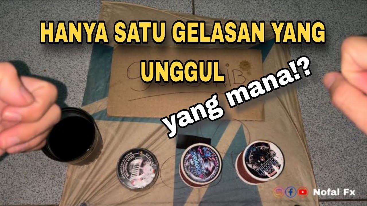 Perbedaan ke tiga gelasan murah namun sangat tajam