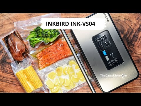 INKBIRD INK-VS04 סקירת מכונת ואקום אינקבירד