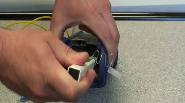 One Click Cleaner   How to clean fiber optic connectors