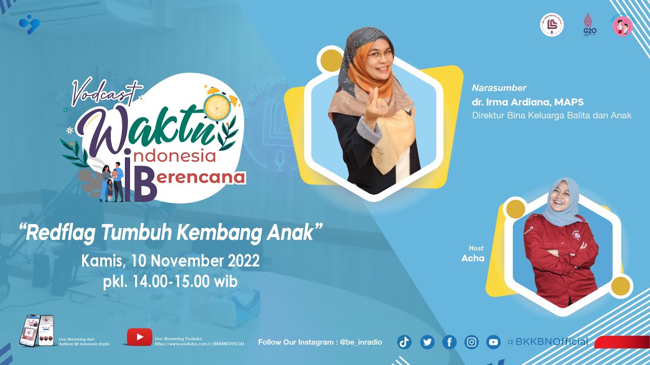 Redflag Tumbuh Kembang Anak | Vodcast: Waktu Indonesia Berencana (WIB)