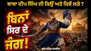 Real Story of Baba Deep Singh Ji | Guru Gobind Singh Ji’s Brave Sikh | Shaheed Bana Deep singh Ji
