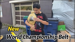 WWE WORLD CHAMPIONSHIP UNBOXING