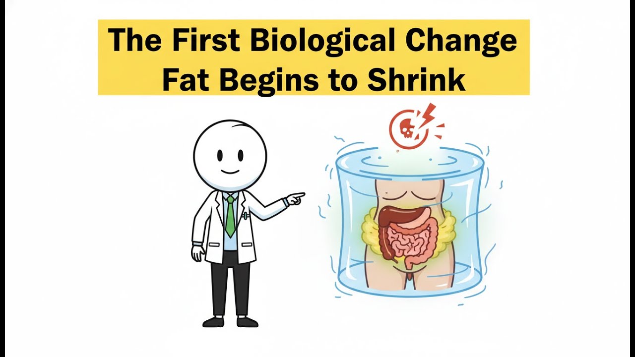 The First Biological Change Before Visceral Fat Begins to Shrink (Science Explained)