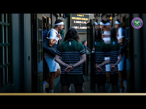 The walk to the FINAL | Hijikata/Pel & Cash/Glasspool walk to Centre Court In Full | Wimbledon 2025