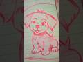 Puppy Love  drawing #plsubcribe 🙏 #tanding #shorts