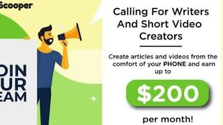 How To Write An Article On The Scooper News Platform And Earn Up To 20$ screenshot 3