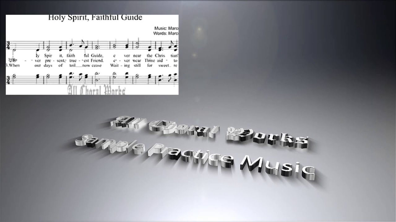 Holy Spirit Faithful Guide Sheet Music SATB Mixed Choir YouTube holy-spirit-faithful-guide-sheet-music-satb-mixed-choir-youtube