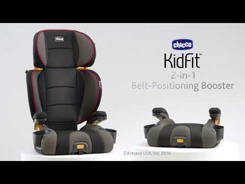 KidFit 2-in-1 Belt Positioning Booster Car Seat