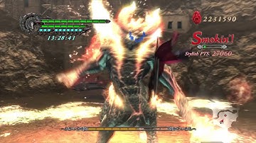 DMC4 SE Berial No Damage SSS Rank Nero